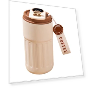 Smart Thermo Mug with LCD Display — Beverage Warmers, Pavo