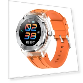 Smart Watch with Transparent Case — Wearable Accessories, Tiktop2