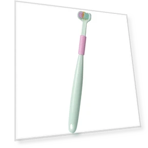 Three-Sided Sensory Toothbrush — Kids' Electric Toothbrushes, Cyprinoid
