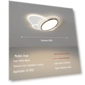 Ultra-thin Smart LED Ceiling Light — Overhead Lighting, WoW Home