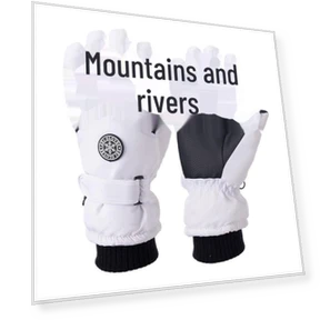 Unisex Ski Gloves with Touchscreen — Gloves & Mittens, Warm Land