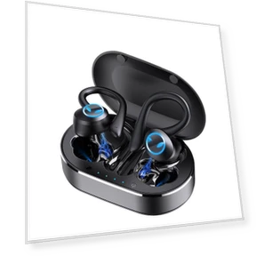 Wireless Sports Bluetooth Earbuds with Noise Cancellation — In-Ear Headphones, Smarter than future