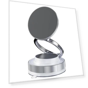 Adjustable 360° Vacuum Magnetic Phone Holder — Dashboard Installation Kits, Polar Bear