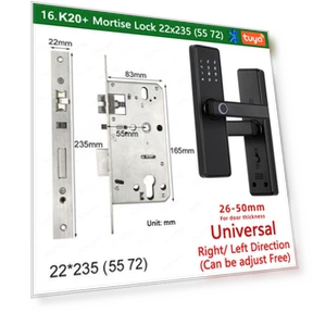 Biometric Fingerprint Door Lock — Smart Home Security, Crown Global