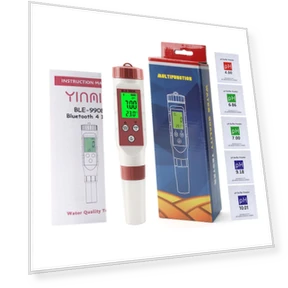 Bluetooth Water Quality Tester — pH Meters, yieryi