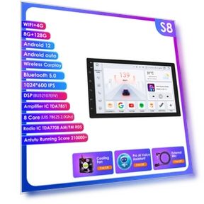 Car Multimedia Player with GPS Navigation — In-Dash, Hizpo