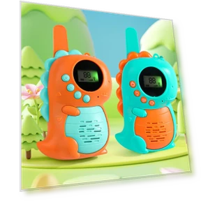 Dinosaur Children's Walkie-Talkie Mobile Phone Couple Toy — Two-Way Radios for Kids, TK Toys