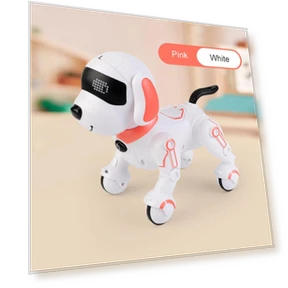 Intelligent Remote Control Stunt Robot Dog — Interactive Figures & Robots, Happy Time For kids