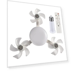 LED Ceiling Fan with Dimmer and Remote Control — Ceiling Fans, Good Household Items