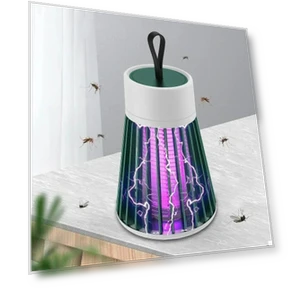 Portable USB Rechargeable Electronic Mosquito Killer Lamp — Bug Zappers, Lanzhong home life