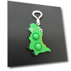 Silicone Desktop Puzzle Toy — Executive Desk, Polar Bear