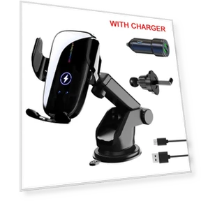 Smart Car Charger with Magnetic Phone Holder — Chargers, HOME-Auto-001