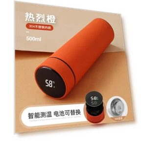 Smart Display Vacuum Insulated Stainless Steel Thermos — Thermoses, Garden Supplies My