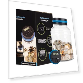 Smart Electronic Piggy Bank with Coin Counting — Savings & Piggy Banks, Best Electronics