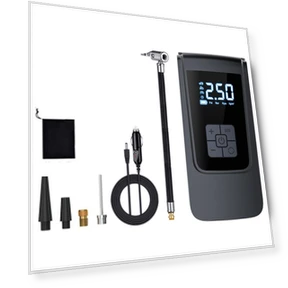 Smart LED Portable Air Compressor Pump — Portable, Wrigleys