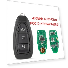 Smart Remote Control Car Key — Keyless Entry, Auto Parts Decorate