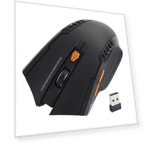 Smart Slim Mini Portable 2.4G Cordless Mouse — Mouse Pads, Koogeelife