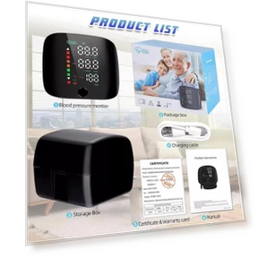 Smart Wrist Blood Pressure Monitor — Blood Pressure Monitors, VamsLuna