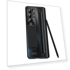 Tempered Glass Stand Case with Touch Pen — Phone Accessories, Yayingda