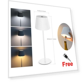 Touch Control Table Lamp with USB Charging — Desk & Table Lighting, AIMINGTE Light Accessories