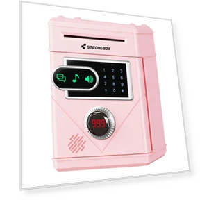 Touchscreen Password Safe Piggy Bank — Savings & Piggy Banks, Super Go