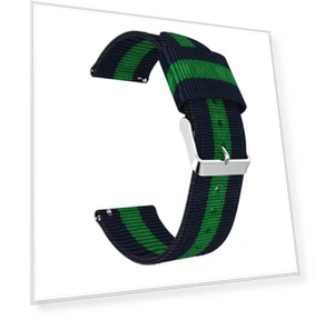 Vertical Nylon Loop Wrist Bracelet — Wearable Accessories, Living utensils