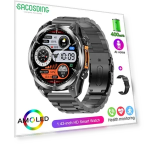Waterproof Military Smartwatch — Smartwatches, SACOSDING