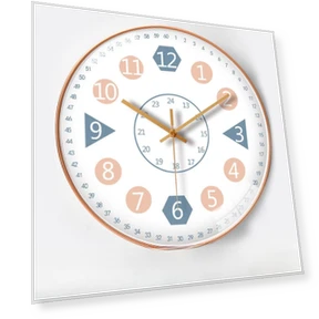 12-inch Automatic Synchronization Radio Wall Clock — Clocks, Window glass film