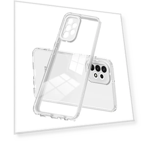 3-in-1 Clear Phone Cover with PC Camera Frame — Basic Cases, Smartwatch 2025