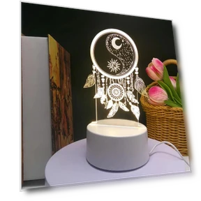 3D Dream Catcher Night Light — Creative Lighting Solutions, JOHO - CarGear
