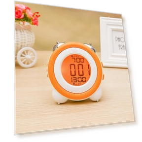 3D LED Alarm Clock — Alarm, Window glass film