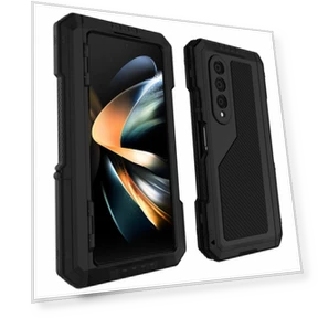 Aluminium Alloy+Silicone Phone Case with Screen Protector — Phone Accessories, Smartwatch 2025