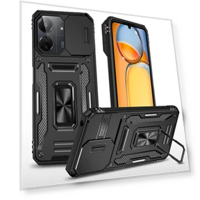 Armor Series Phone Case with Slide Camera Cover — Basic Cases, Smartwatch 2025