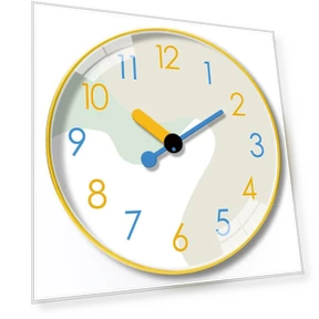 Automatic Radio Clock — Clock, Window glass film