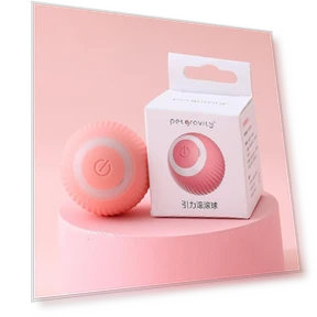 Automatic Rolling Self Propelled Kitten Training Toy — Cat Playthings, AIMEI Pet Tools