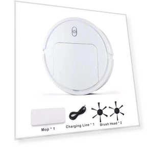 Automatic Wireless 3-in-1 Smart Vacuum — Smart Cleaning Robots, Darling Home