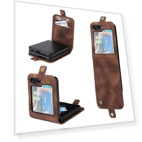 Card Holder Case for Samsung Galaxy Z Flip6 5G — Flip Cases, Smartwatch 2025