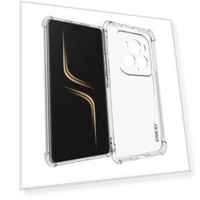 Clear Case Thickened Corners Soft TPU Phone Cover — Basic Cases, Smartwatch 2025