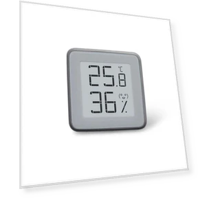 E-ink Smart Thermometer Hygrometer — Home Climate Control, MIJIA HOME