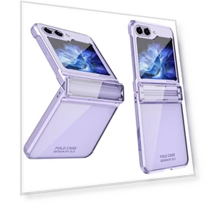 Electroplating Hard PC Folding Phone Cover — Basic Cases, Smartwatch 2025