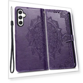 Embossed Mandala Floral Phone Cover — Bumpers, Smartwatch 2025