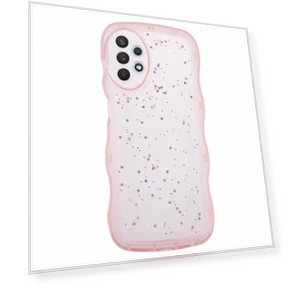 Glitter Stars TPU Phone Cover with Wavy Edge — Phone Accessories, Smartwatch 2025