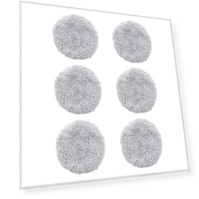 High Absorbency Microfiber Pads — Cloths, Three Body