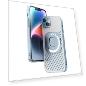 Hollow Drop-proof Cover Magnetic Phone Case — Smartwatch Protectors, Smartwatch 2025