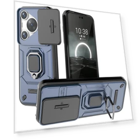 Kickstand Case with Slide Lens Protection — Protective Cases, Smartwatch 2025