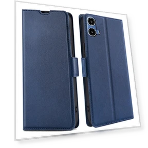 Leather Case with Side Magnetic Clasp and Card Holder — Flip Cases, Smartwatch 2025