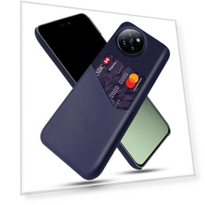 Leather+PC Cloth Texture Phone Cover with Card Slot — Phone Accessories, Smartwatch 2025