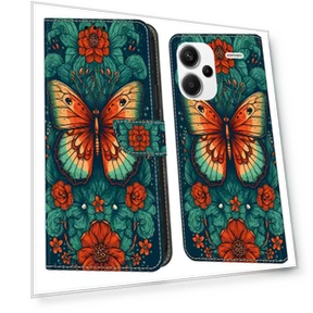 Leather Phone Case Pattern Printed Wallet Cover Butterfly — Basic Cases, Smartwatch 2025