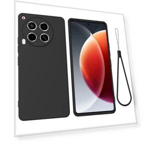 Liquid Silicone Anti-Scratch Lining Soft Phone Cover — Phone Accessories, Smartwatch 2025