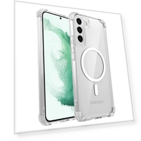 Magnetic Case TPU+PC Clear Military Grade Protection Phone Cover — Basic Cases, Smartwatch 2025